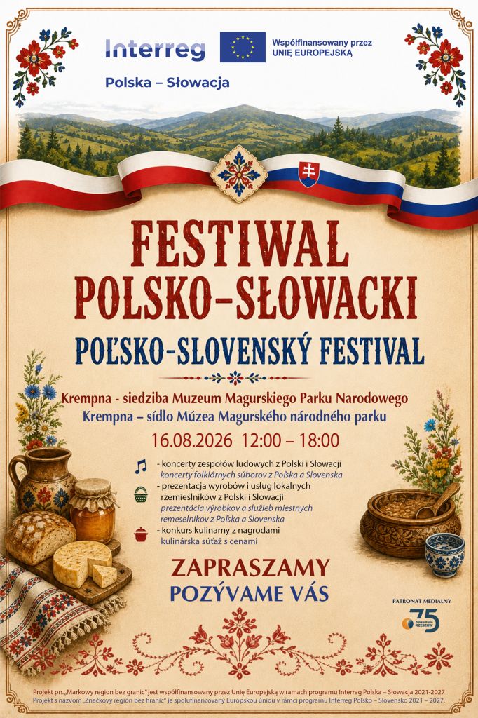 Pridajte sa k nám a staňte sa súčasťou festivalu, ktorý spája ľudí, tradície a jedinečné chute poľsko-slovenského pohraničia.